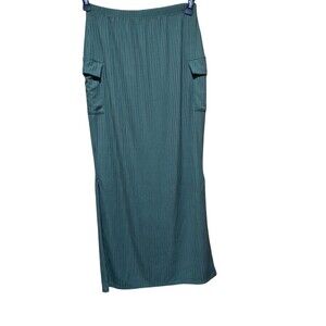 Rainbow Women's Maxi Skirt Soft Stretch Knit  Waist Casual  Sizs XS See Pictures